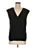 J.Crew 100% Polyester Black Sleeveless Blouse Size M - photo 1