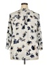 Maurices 100% Polyester Silver 3/4 Sleeve Blouse Size XXL - photo 2