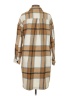 Kirundo 100% Cotton Plaid Tan Coat Size S - photo 2