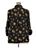 Iz Byer 100% Polyester Floral Black 3/4 Sleeve Blouse Size XXL - photo 2