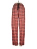 Unbranded Plaid Red Casual Pants Size 23 waist (estimated) - photo 1