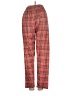 Unbranded Plaid Red Casual Pants Size 23 waist (estimated) - photo 2