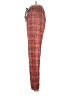 Unbranded Plaid Red Casual Pants Size 23 waist (estimated) - photo 5