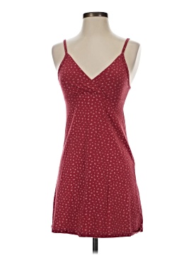 open lace back dress Delphine Red Floral Midi Dress - US 0