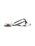 Kate Spade New York Silver Black Sandals Size 7 1/2 - photo 1