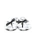 Kate Spade New York Silver Black Sandals Size 7 1/2 - photo 2