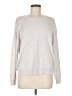 Stitches & Stripes Metallic Silver Pullover Sweater Size M - photo 1