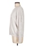 Stitches & Stripes Metallic Silver Pullover Sweater Size M - photo 5
