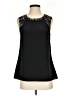 Charlie Jade 100% Polyester Black Sleeveless Blouse Size XS - photo 1
