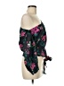 The Drop 100% Cotton Black 3/4 Sleeve Blouse Size M - photo 4