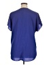 14th & Union Blue Short Sleeve Blouse Size 1X - photo 2