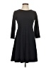 Assorted Brands Solid Black Casual Dress Size S - photo 1