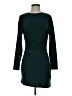 Open Edit Solid Teal Green Casual Dress Size S - photo 1