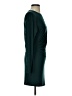 Open Edit Solid Teal Green Casual Dress Size S - photo 4