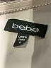 Bebe 100% Polyester Metallic Silver Cocktail Dress Size S - photo 7