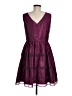 Taylor Purple Cocktail Dress Size 8 - photo 2