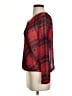 Ann Taylor LOFT Outlet 100% Polyester Argyle Red 3/4 Sleeve Blouse Size S (petite) - photo 5