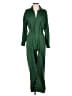ética Solid Green Jumpsuit Size S - photo 1