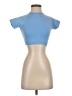 Unbranded Blue Short Sleeve Turtleneck Size S - photo 1