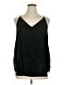 Ann Taylor LOFT 100% Rayon Black Sleeveless Blouse Size XL - photo 1