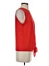 Japna 100% Polyester Red Sleeveless Blouse Size S - photo 4