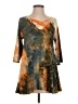 Yahada Orange 3/4 Sleeve Top Size S - photo 1