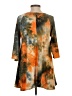 Yahada Orange 3/4 Sleeve Top Size S - photo 2