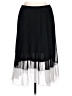 Worthington 100% Polyester Black Formal Skirt Size L - photo 2