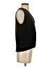 Waverly Grey Black Sleeveless Blouse Size XS - photo 4