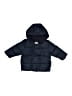 Old Navy 100% Polyester Solid Blue Snow Jacket Size 3-6 mo - photo 1