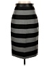 Banana Republic Stripes Gray Formal Skirt Size 2 - photo 1