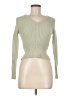 Hooked Up Green Pullover Sweater Size M - photo 1