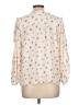 Olivaceous 100% Rayon Ivory 3/4 Sleeve Blouse Size L - photo 2