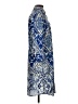 CAbi 100% Polyester Paisley Blue Casual Dress Size S - photo 4