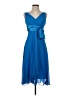 Evan Picone Blue Cocktail Dress Size 2 (petite) - photo 1