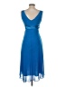 Evan Picone Blue Cocktail Dress Size 2 (petite) - photo 2
