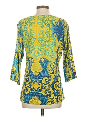 Antica Sartoria By Giacomo Cinque 3/4 Sleeve Blouse (view 2)