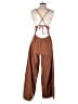 L Space Solid Brown Jumpsuit Size S - photo 2