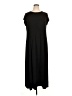 Chico's Solid Black Casual Dress Size XL Petite (3) - photo 1
