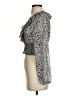 Zara Silver Long Sleeve Blouse Size S - photo 5