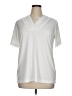 Blair 100% Polyester White Short Sleeve T-Shirt Size XL - photo 1