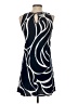 Escapada Graphic Blue Casual Dress Size XS - photo 2