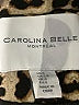 Carolina Belle Animal Print Gold Blazer Size S - photo 6