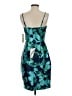 Eliza J 100% Polyester Tropical Teal Cocktail Dress Size 4 - photo 2