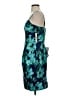 Eliza J 100% Polyester Tropical Teal Cocktail Dress Size 4 - photo 5
