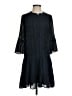 Ann Taylor LOFT 100% Polyester Black Casual Dress Size 4 - photo 1
