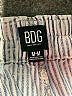 BDG Stripes Silver Blue Shorts Size M - photo 3