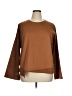Tahari Brown Sweatshirt Size 1X - photo 1