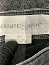 Treasure & Bond Chevron-herringbone Gray Jeans Size 25 waist - photo 4