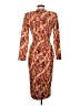 Alexia Admor Animal Print Brown Cocktail Dress Size S - photo 2